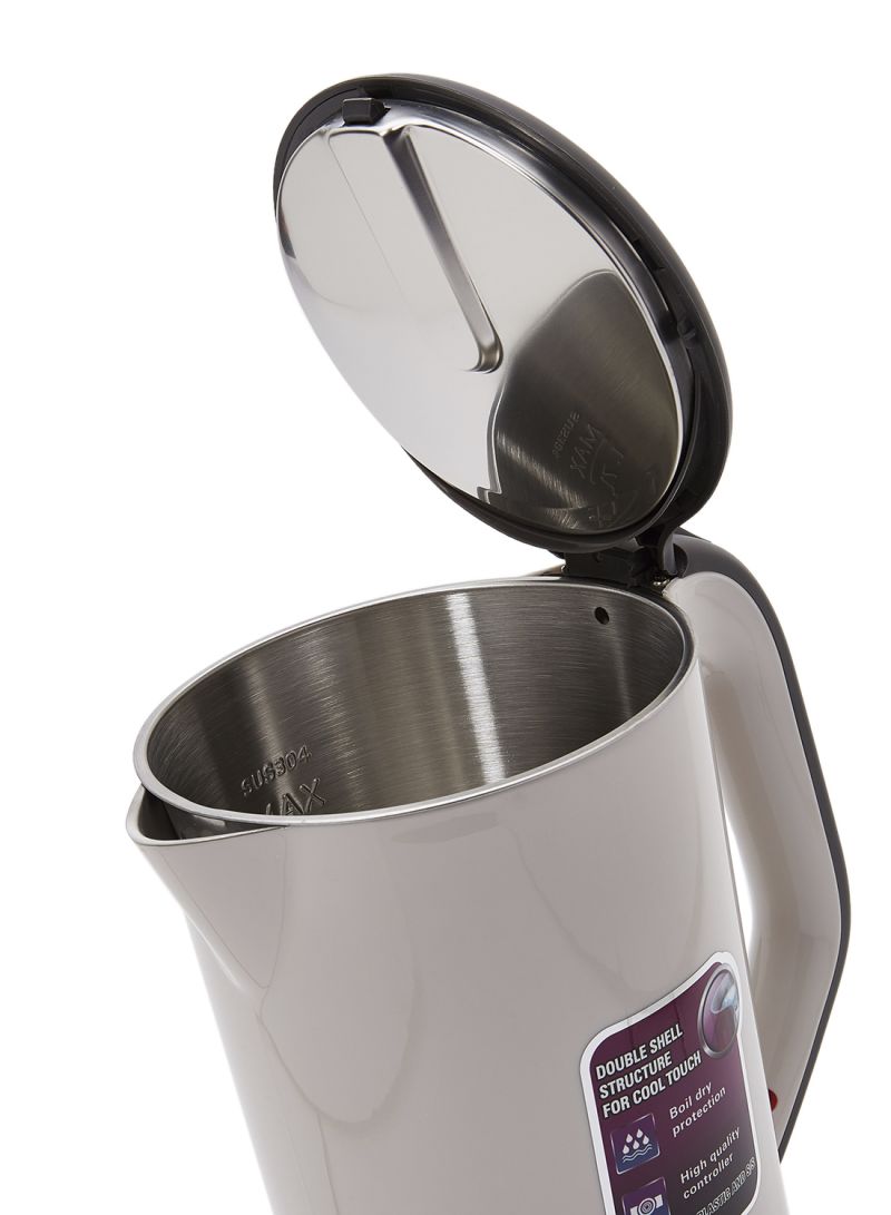 1.7L Stainless Steel Double Layer Kettle KNK6105 Multicolour